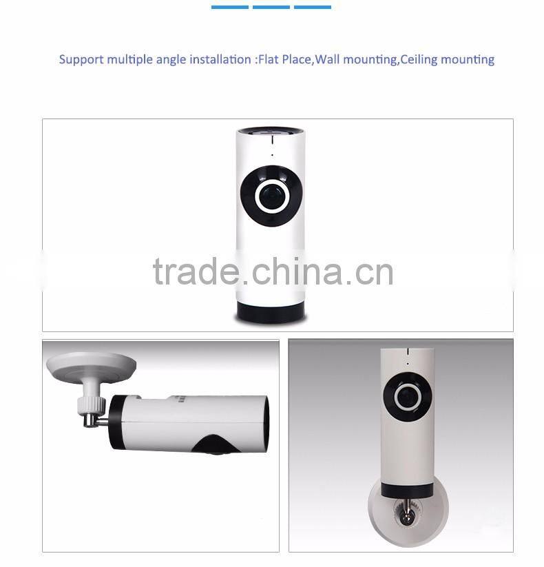 High quality 360 degree 3D 128G sd card wifi ip camera