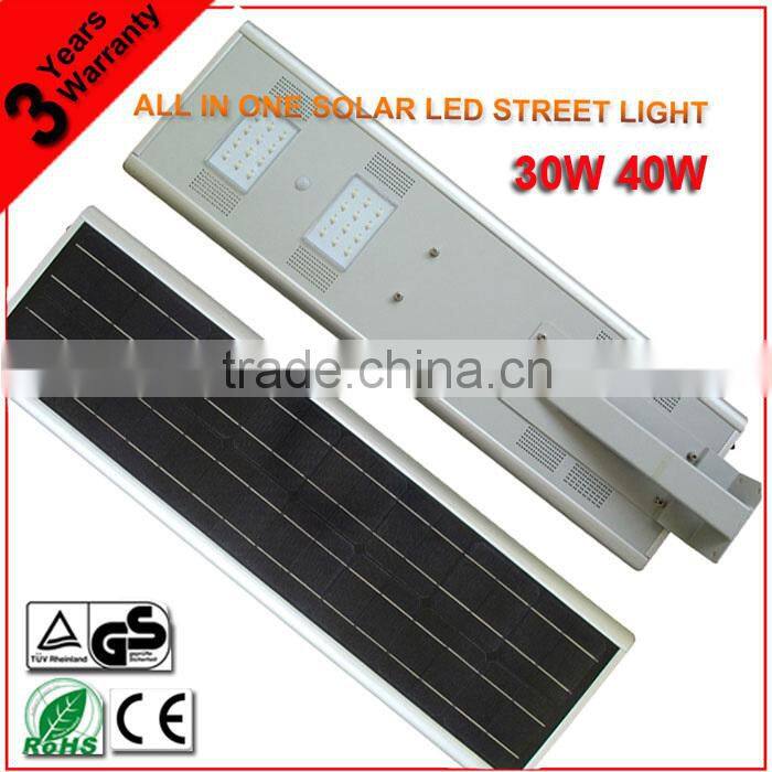 Newest Design Led Street Light All In One Solar Garden LED Light