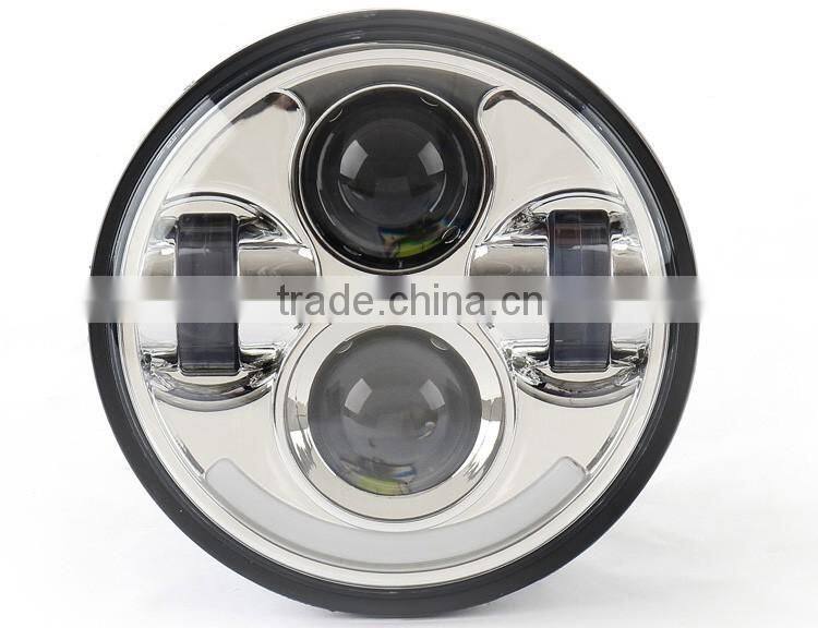 Top sale motorcycle accessories/12 volt led lights High beam 40W Low beam 30W