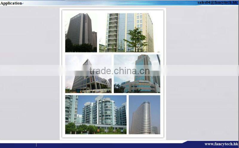 Luxury PVD color biometric lock with beautiful blue backlighting keypad