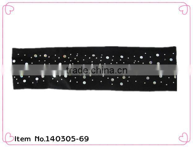 wholesale plain stretch cotton headbands 2014