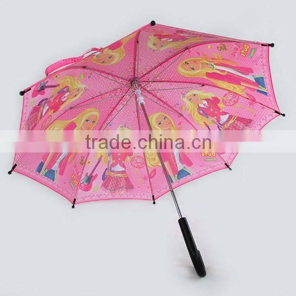 Authorized princess printed girls kids umbrella