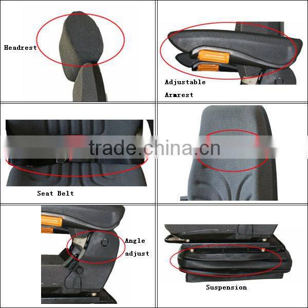 Jiangxi Crane operator chair crane seat with shock absorber(YS18)