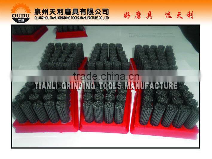 abrasive diamond brush fickert,stone polishing brush