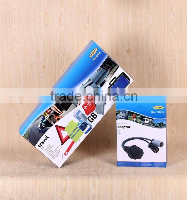 Customized Logo Recyclable Paper Electronics Packing Box
