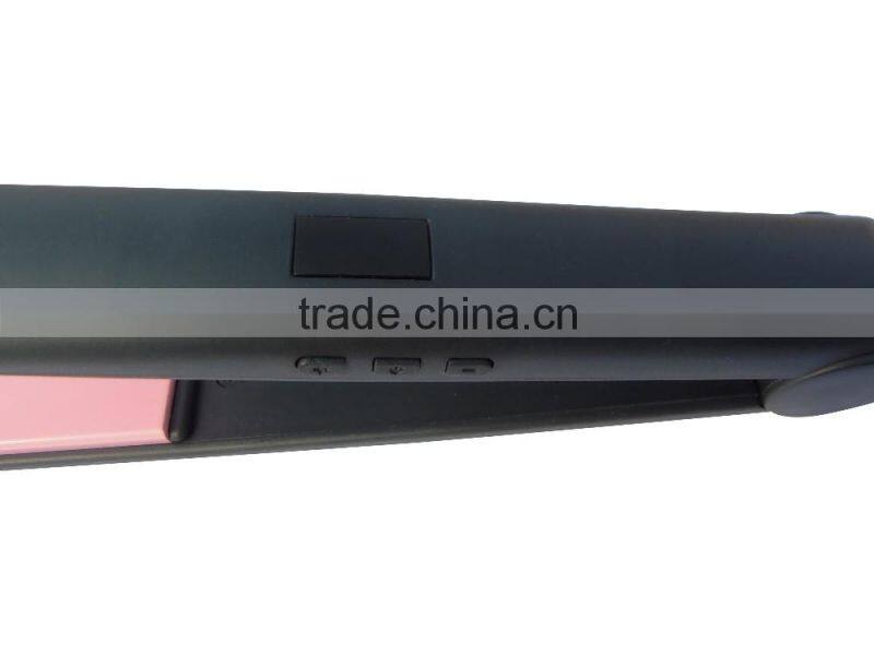 professional factory price nova fast hair straightener with gold black