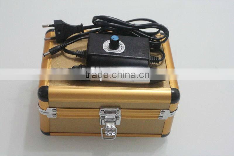 56g electric black silvery microneedle 12pcs needles derma roller device EL012