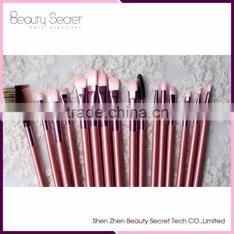 Stock Wholesale Red Beautiful makeup brush set Flower Goat Hair Make Up Brush