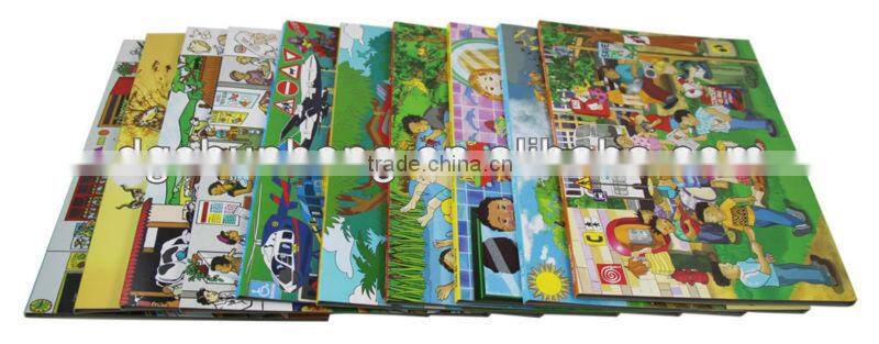 forest wooden puzzle paper sleeve packaging