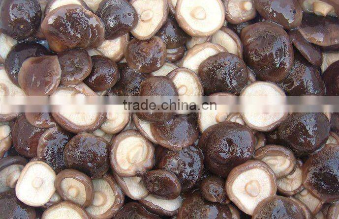 salted shiitake mushroom in brine