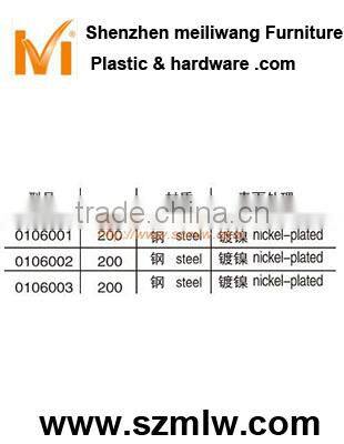 165 degree half overlay concealed hinge