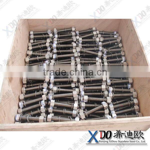 alloy600. alloy625. alloy718. alloy825. alloy925 stainless steel fasteners stud bolt