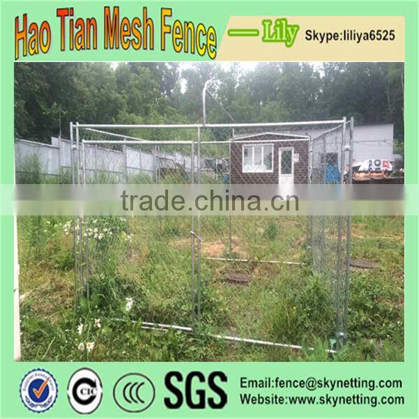 Galvanized Wire Dog Kennels /Tube Dog Crate/Pet Cages/Kennels