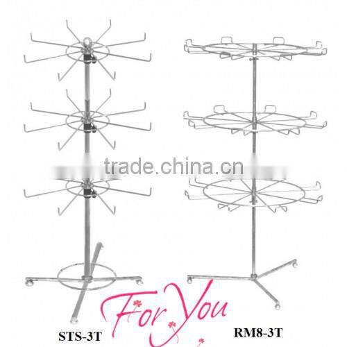 Round free stand style Coat & Hat rack