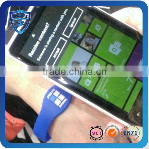 RFID New Design Custom Fabric Wrist bands