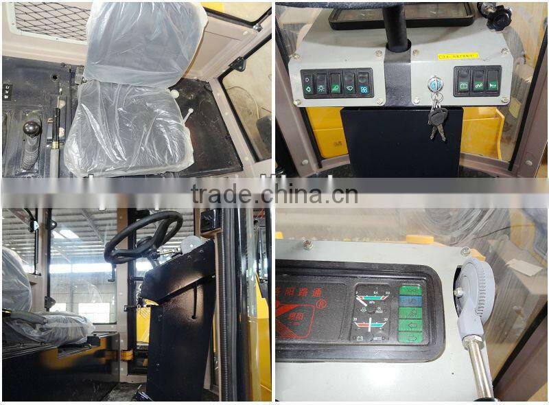 6 ton YTO LTC6 double drum vibation road roller for sale