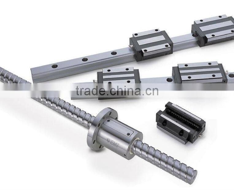 Linear slide bearing with linear bearing block