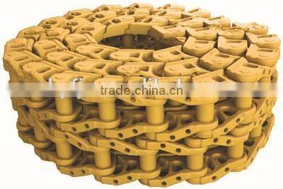 SK120 excavator track link, track shoe and excavator track shoe