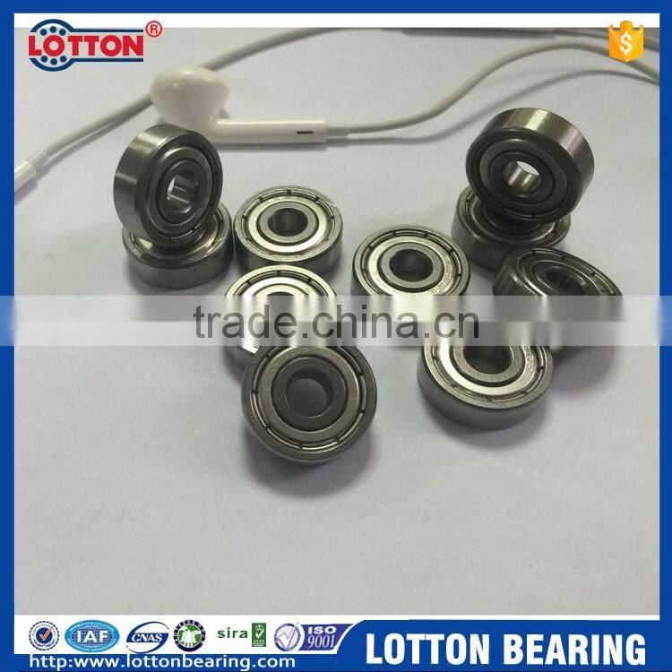LOTTON High Precision Double Slotted Small Ball Bearing 626 Zz