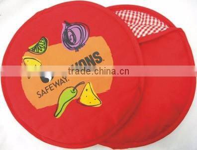 Hot sale Insulated Microwaveable Fabric Tortilla Holder/Keeper Warmer