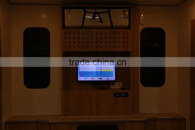 Trailer Camper Van 2-Bedroom 1-Living room 1-Bathroom 1-Kitchen with Veranda