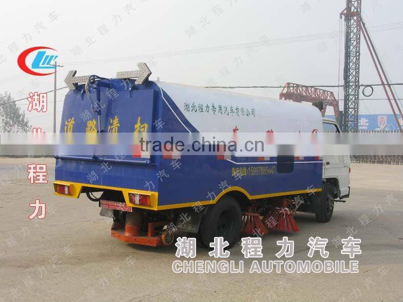 JMC 4*2 runway vacuum sweeper truck sale