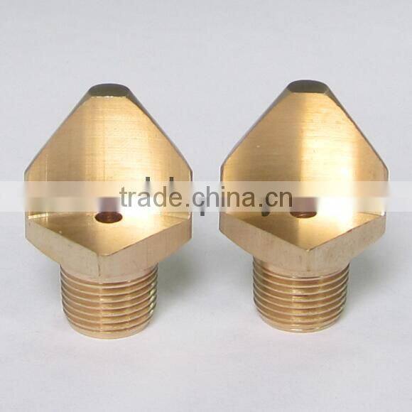 1/8" ,1/4",3/8", 1/2" brass narrow angle flat fan spray jet nozzles