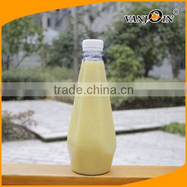 450ml Octagon Shaped Plastic Bottles