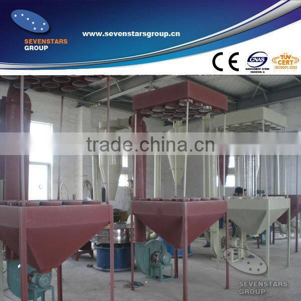 PVC PP PE grinding machine