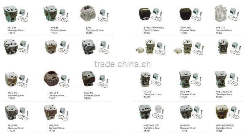 Cylinder ,Cylinder &Piston Assy, Gas Cylinder, Garden Tools Spare Parts