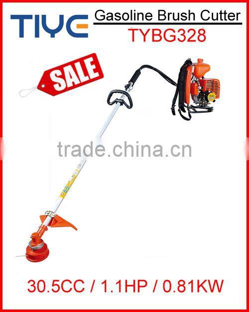 high quality knapsack brush cutter with cheap price / grass trimmer