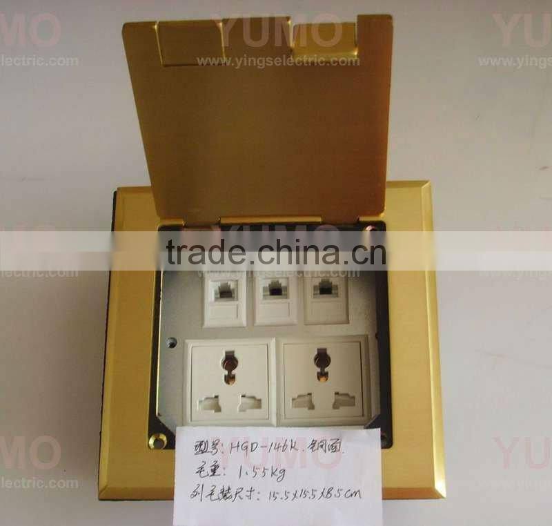 Floor Socket(Ground socket) Screw type YUMO-146K copper