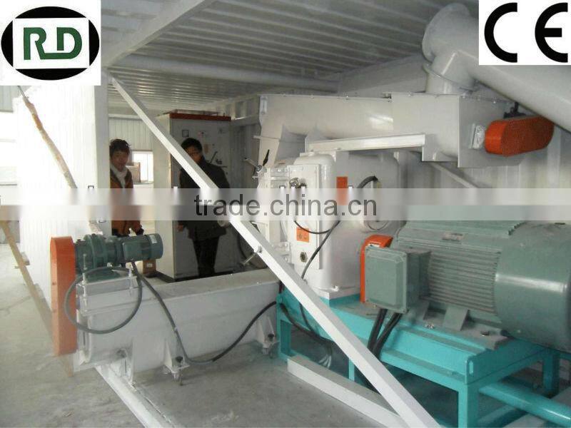 Hot sale!CE/GOST RD420MX biomass peanut shell pellet machine