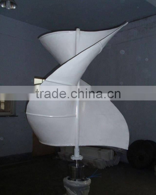 screw vertical axis wind turbine