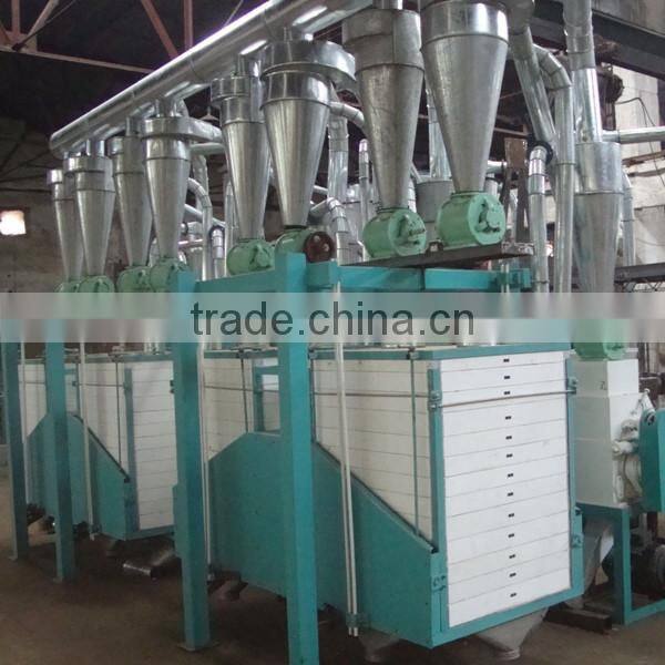 30tpd high output automatic wheat flour machine price for fine grade wheat flour