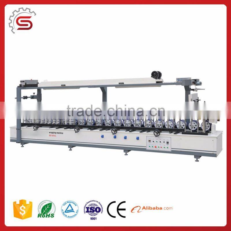 BF450A Scraping Coating Type Profile Wrapping Machine