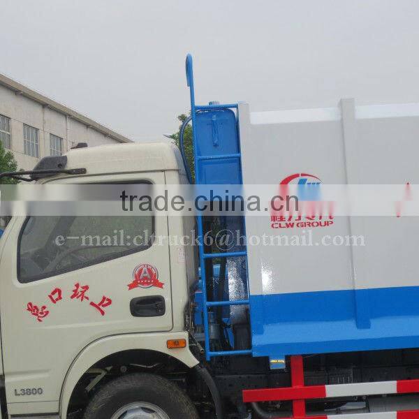 DONGFENG DLK 4*2 Rear Load Garbage Compactor 8m3