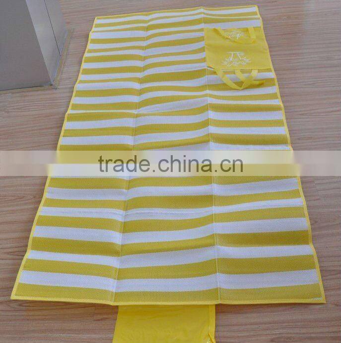 PP Beach Mats with high quality/PP woven beach mat/camping Picnic Mat