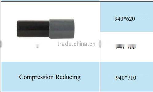 plastic compression reducing for tubing