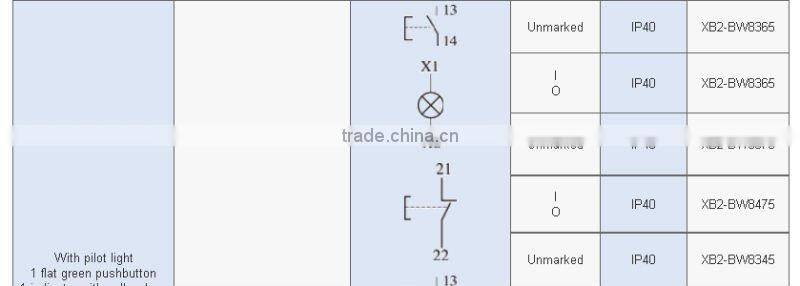 Double-headed Pushbutton