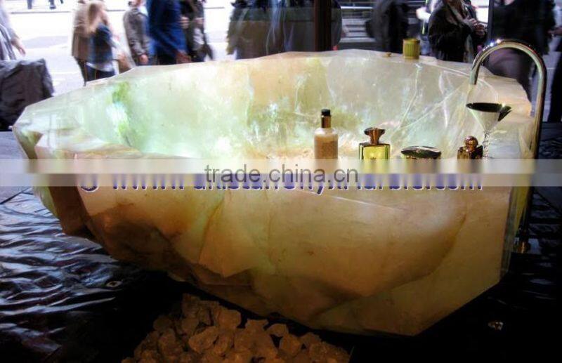 Cheap Customized size ONYX BATHTUBS