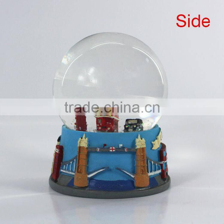 London artificial souvenir water globes
