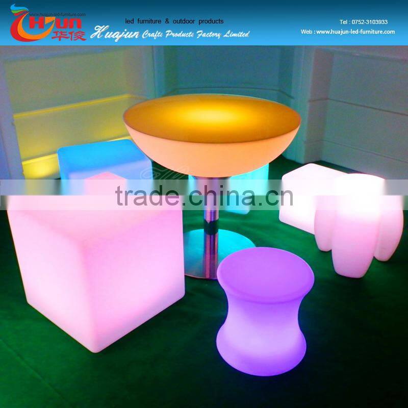 brand names led magic chair &led furniture led bar stool led plastic cube stool