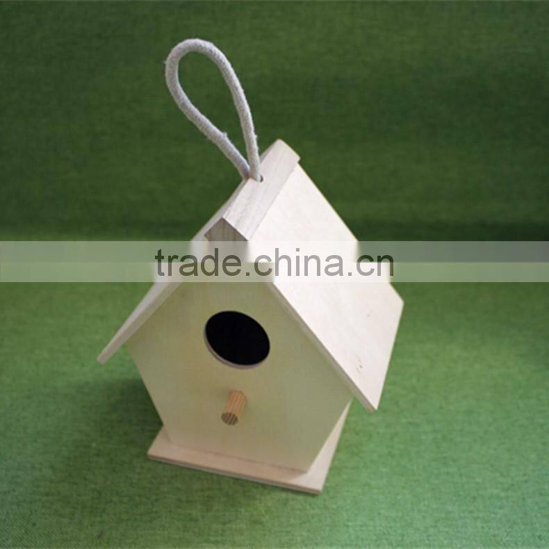 Cheap small wooden bird houses Arts and crafts bird house wicker bird houses with paulownia