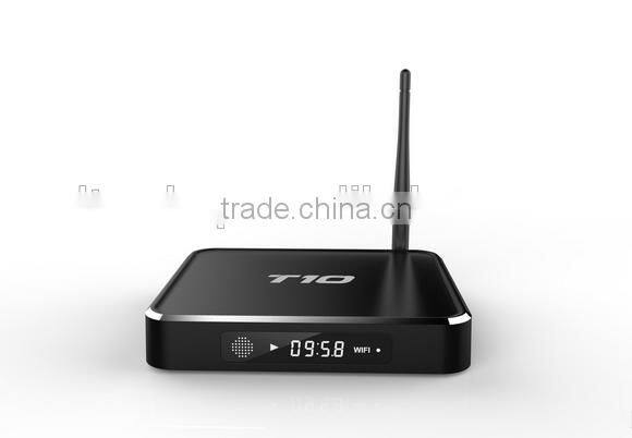 Original T10 android 5.1 TV box bluetooth and kodi 16.0 dual band wifi T10 smart tv box support OEM/OEM