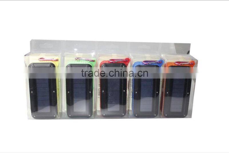 Factory Direct Outdoor Hook Style Waterproof Solar Recharheable Wireless Bluetooth Speaker