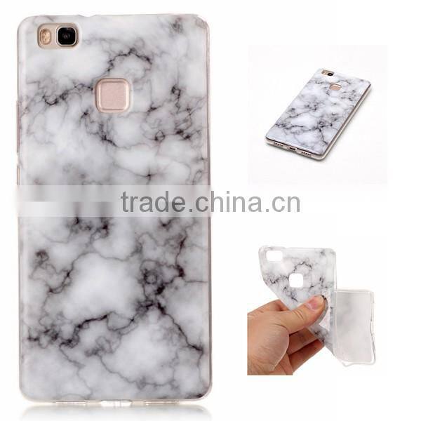 OEM Serive Accept, Hot Selling IMD Marble TPU Cell Phone Cover For Huawei P9 Lite Marble Back Case
