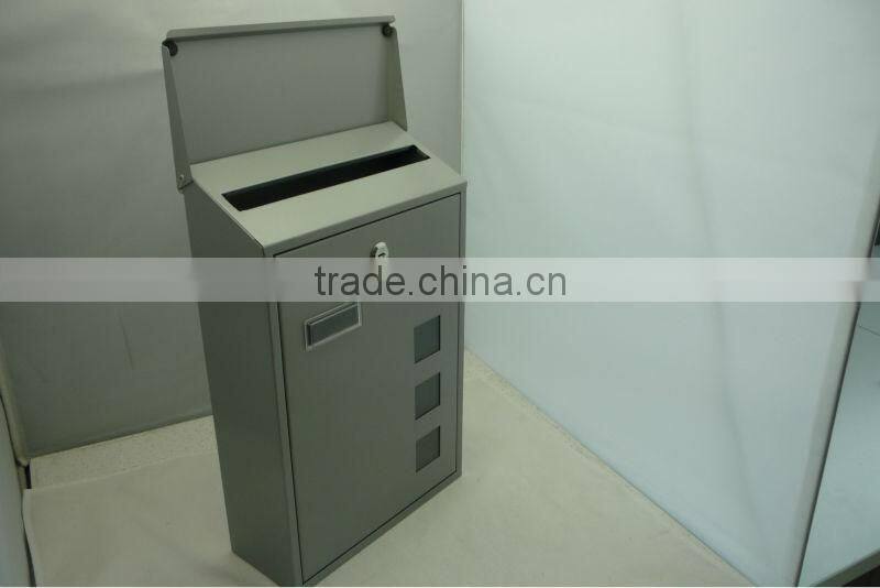 Wall Mount Red Mail Boxes with Keys