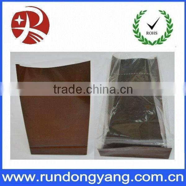 Blue printed opp header packaging bag