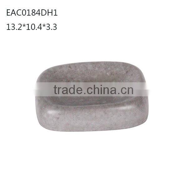 Natural bare or plain concrete simply bathroom accessories for hotel